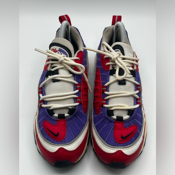 Nike Air Max 98 Psychic Purple/University Red Women's Shoes - Picture 6 of 6